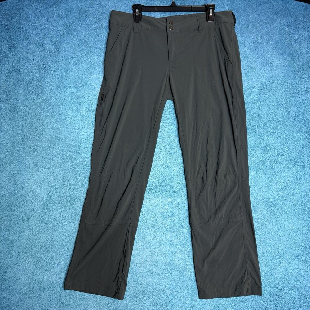 Columbia Women’s Gray Omni Shield Pants Size 14 Short Lightweight and Flexible
